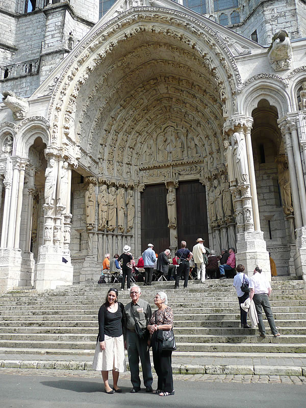 Gringos en Chartres...