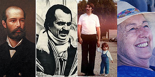 Arturo, Rodrigo, Antonia y Líber